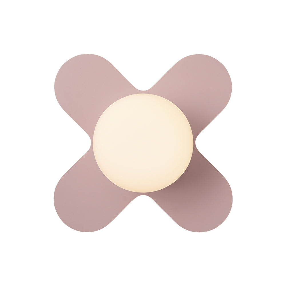 【受注後2ヶ月後出荷】4-Petals Flower ペンダントライト 子ども部屋 パープル/ピンク/ブルー/イエロー/グリーン