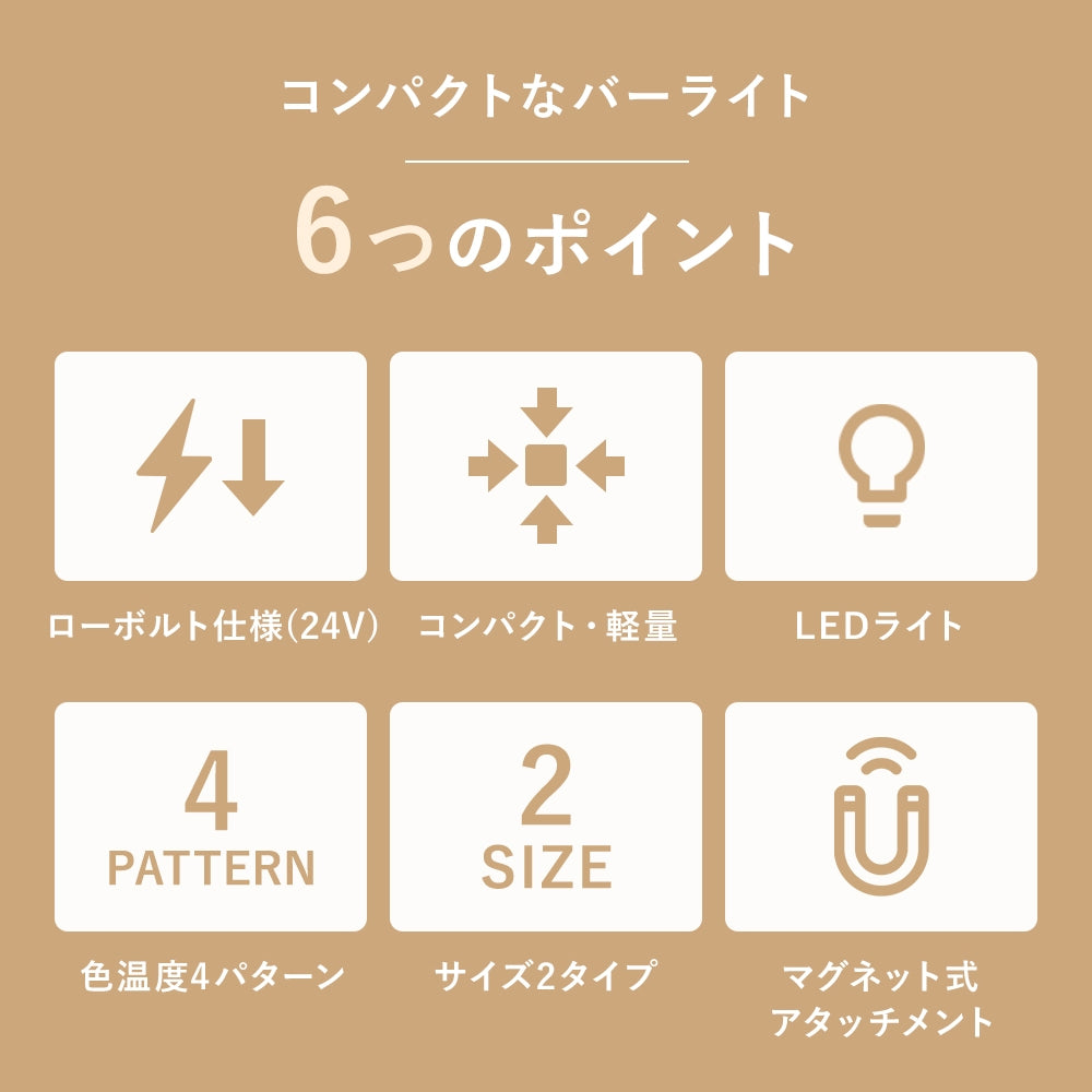 当店限定 24V用バーライト L=300mm・600mm Aタイプ GCL019 GCL020【梱包60サイズ】