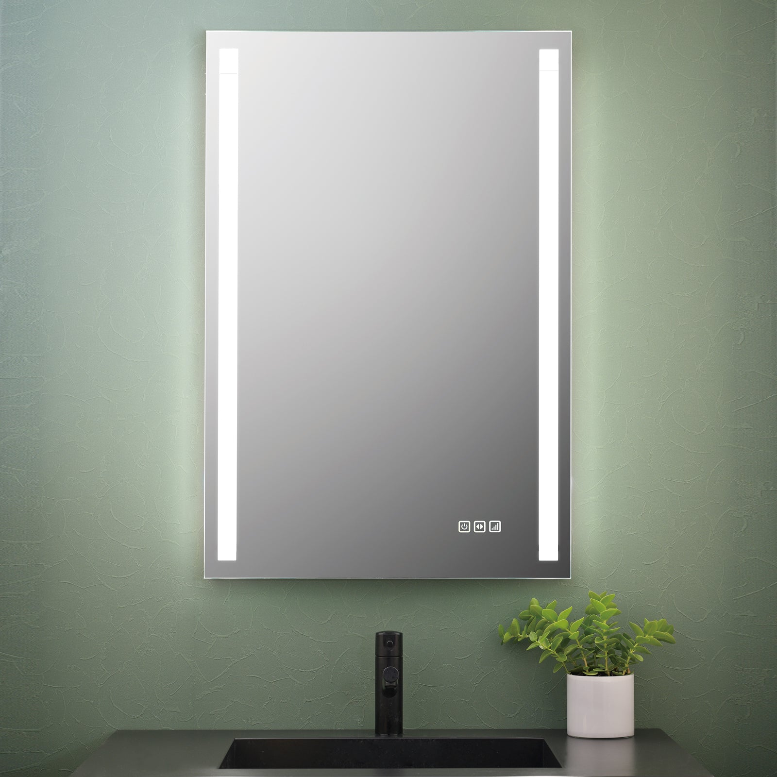 お値下げしました　　モービレモービリ壁掛け照明付きミラー Amazon.co.jp : ミラーフロントライト モダン シンプル ホテル