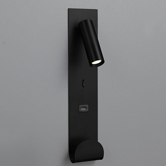 USBポート 棚付き 読書灯 リーディングライト MBK009 要施工【梱包60サイズ】