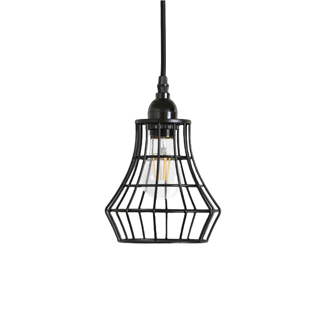 黒ワイヤー ペンダントライト 電球有り/無し MPN052 引掛シーリング 【梱包60サイズ】【ペンダントライト】