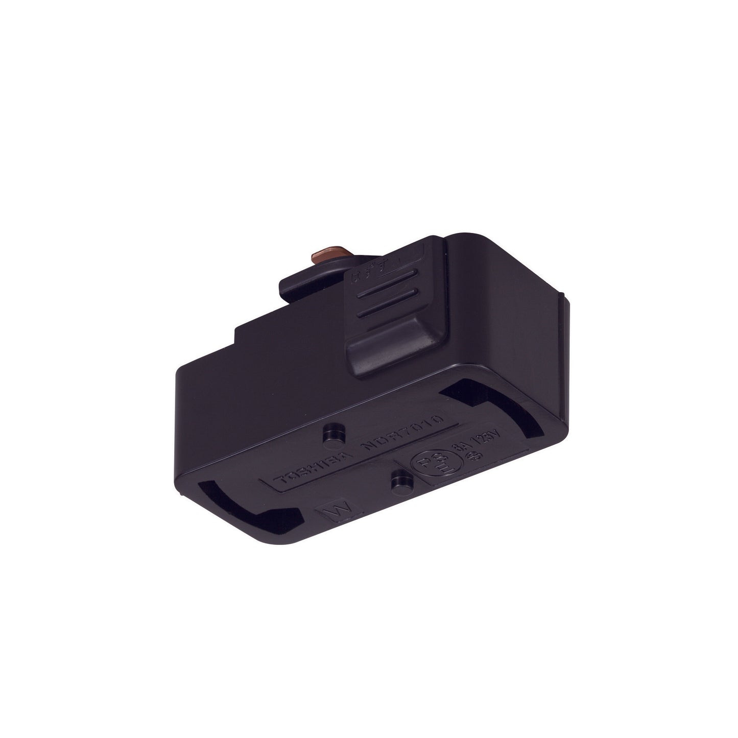 白と黒から選べるダクトレール用引掛けシーリングボディ/1個