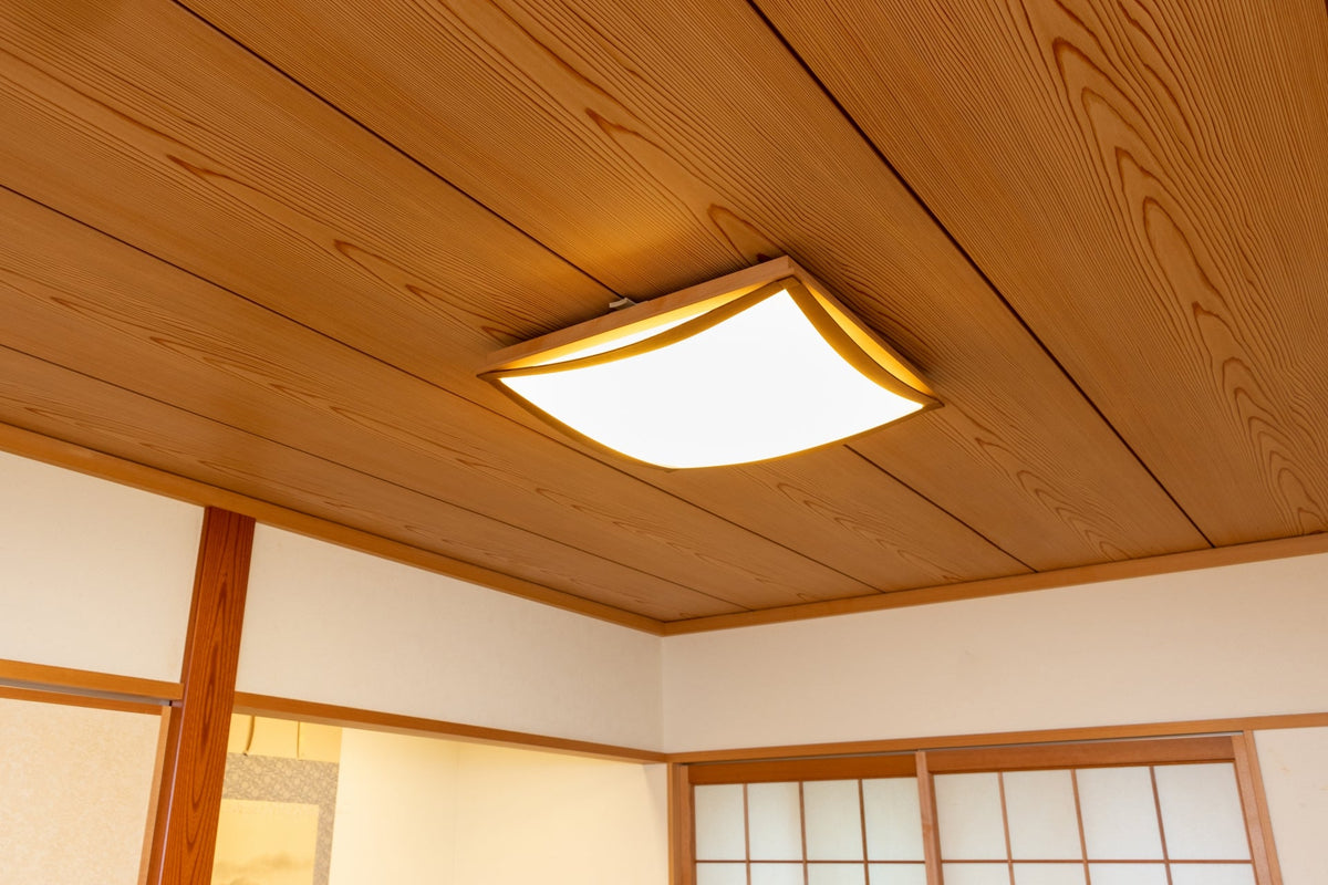 LEDによる和風シーリングライトとは？特徴やおすすめの使い方も解説