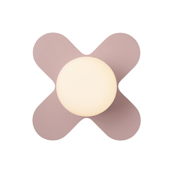 4-Petals Flower ペンダントライト 子ども部屋 パープル/ピンク/ブルー/イエロー/グリーン