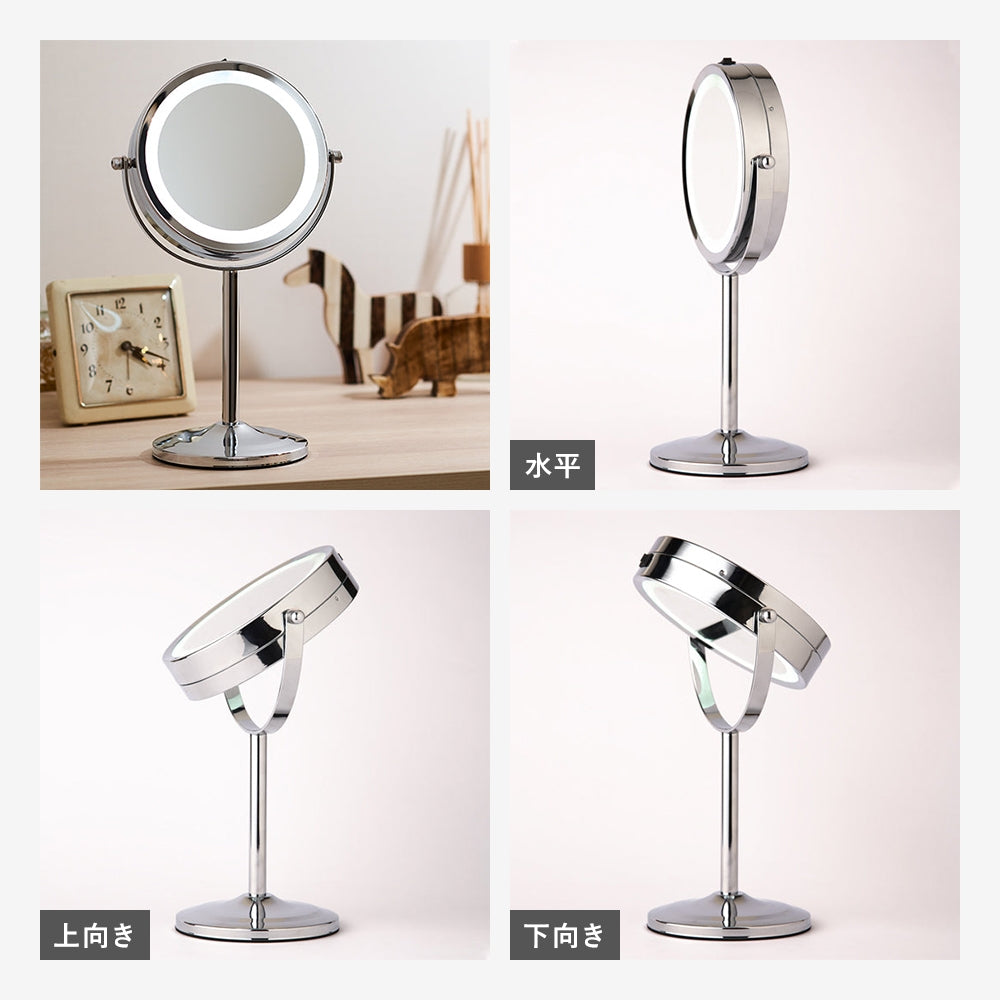 LEDスタンドミラー※未使用（商品の説明も見ていただけたらと思います。） LEDスタンドミラー※未使用（商品の説明も見ていただけたらと思い