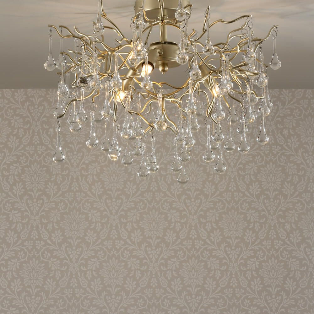 
                      
                        LAURA ASHLEY ローラアシュレイ 3灯シャンデリア  GCH006-3
                      
                    