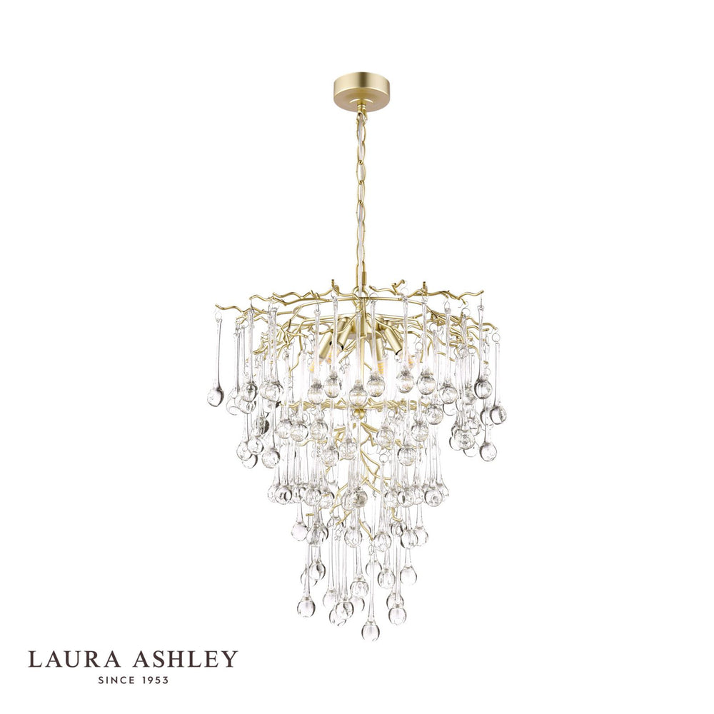 
                      
                        【新商品／8月末出荷】LAURA ASHLEY4灯ペンダントライト  GPN014-4
                      
                    