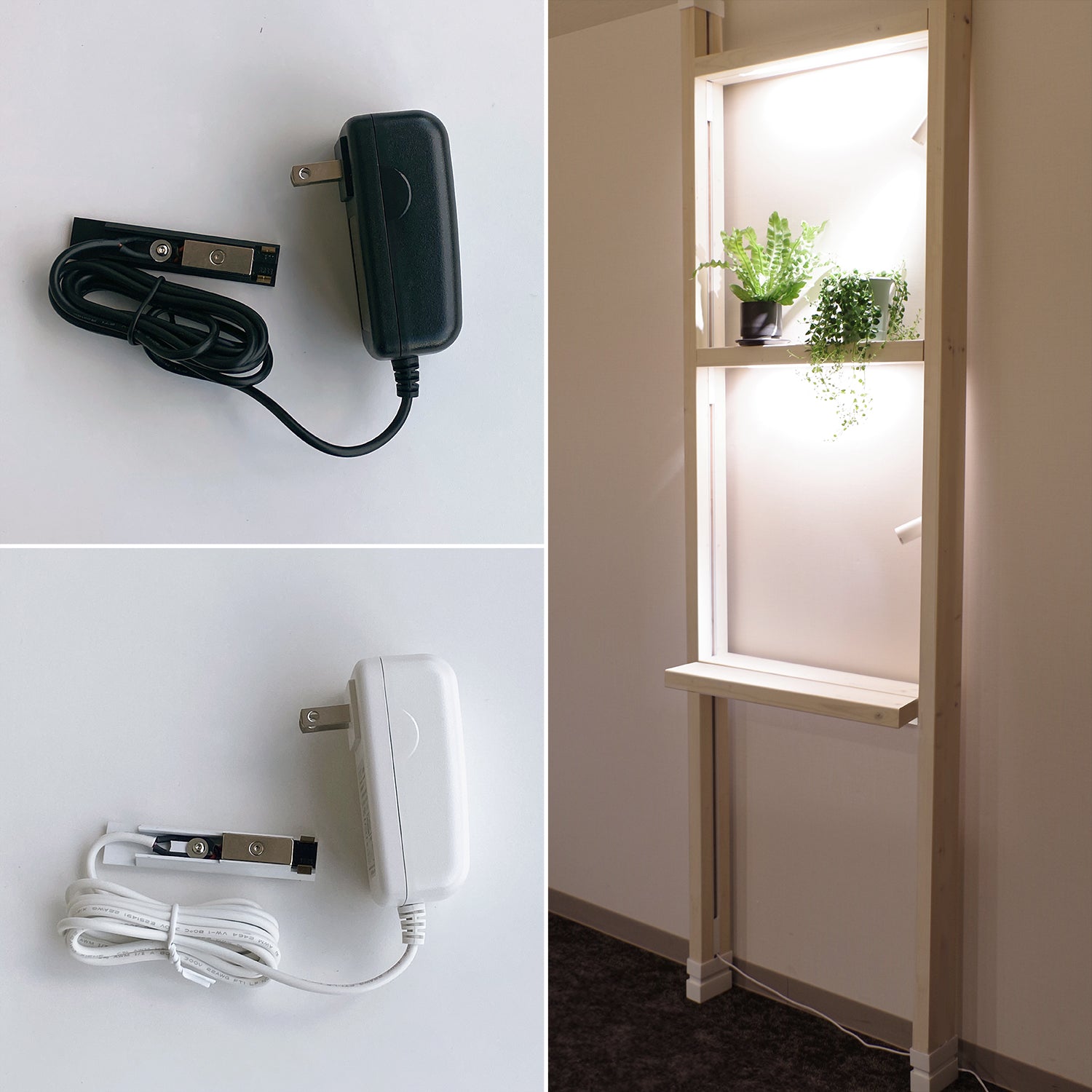 24V ダクトレールシリーズ用ACアダプター（端子台付き） GOP052