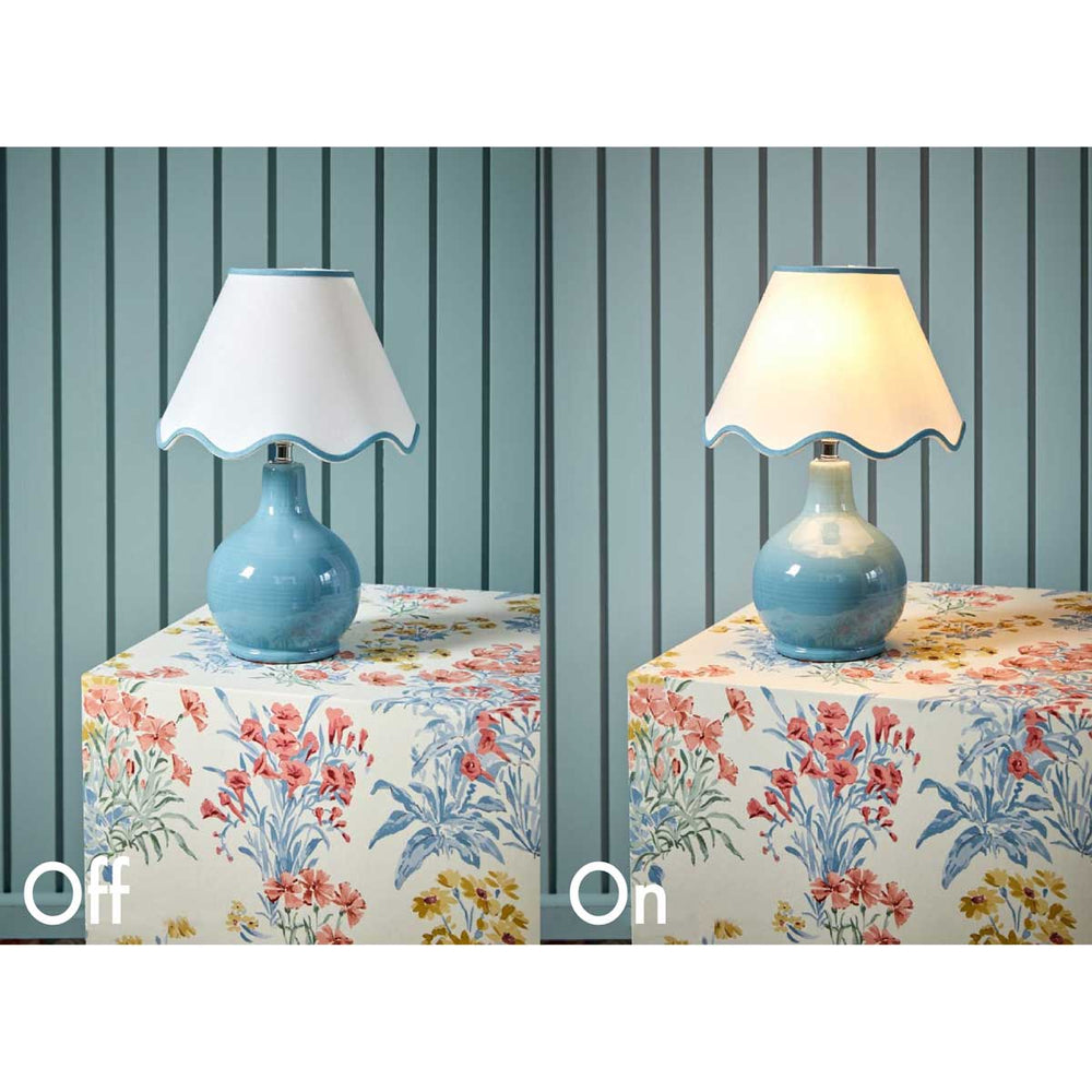 
                      
                        【予約受付中! 14営業日後出荷】LAURA ASHLEY ローラアシュレイ テーブルスタンド GST021A 青 GST021R 赤
                      
                    