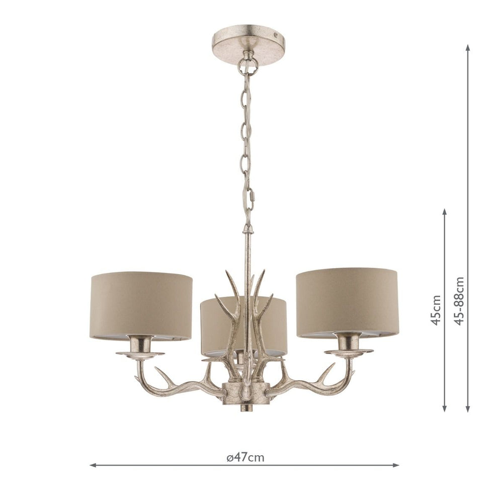 
                      
                        【新商品／8月末出荷】LAURA ASHLEY ローラアシュレイ 3灯シャンデリア  GCH007-3
                      
                    