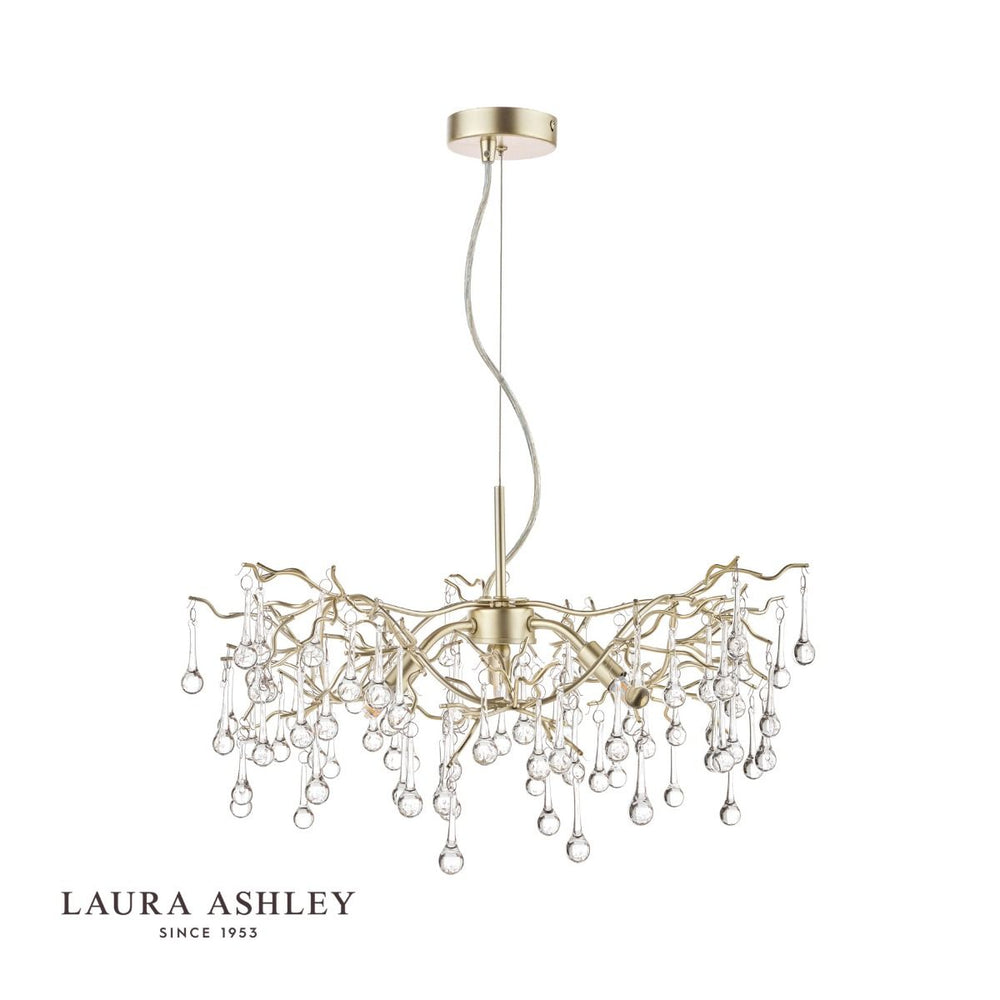 
                      
                        【予約受付中! 14営業日後出荷】LAURA ASHLEY ローラアシュレイ 3灯シャンデリア  GPN012-3
                      
                    
