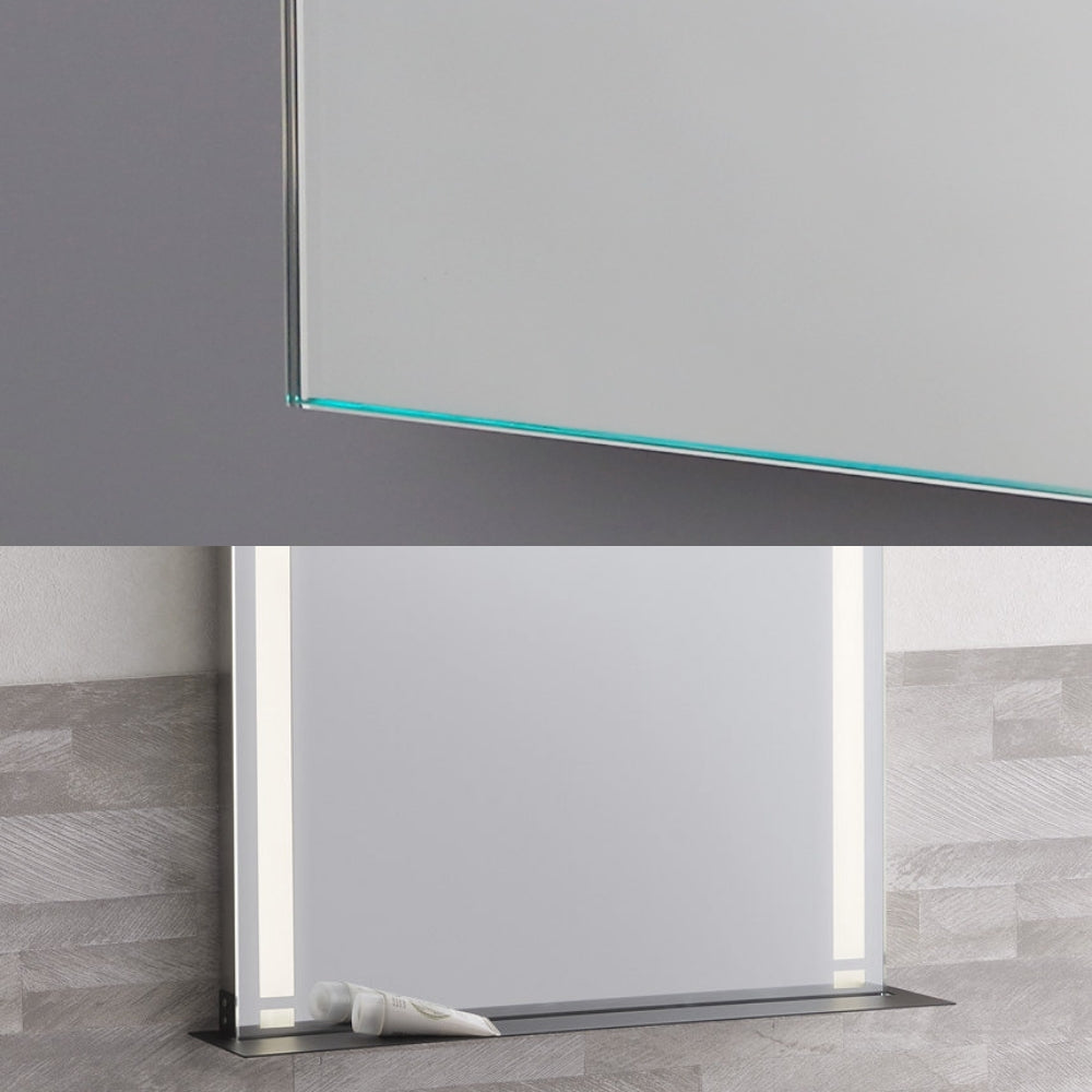 
                      
                        ミラーライト 450×600サイズ  洗面鏡  鏡面スイッチ付き 電球色 白色 MBK010R MBK011R【梱包140サイズ】
                      
                    