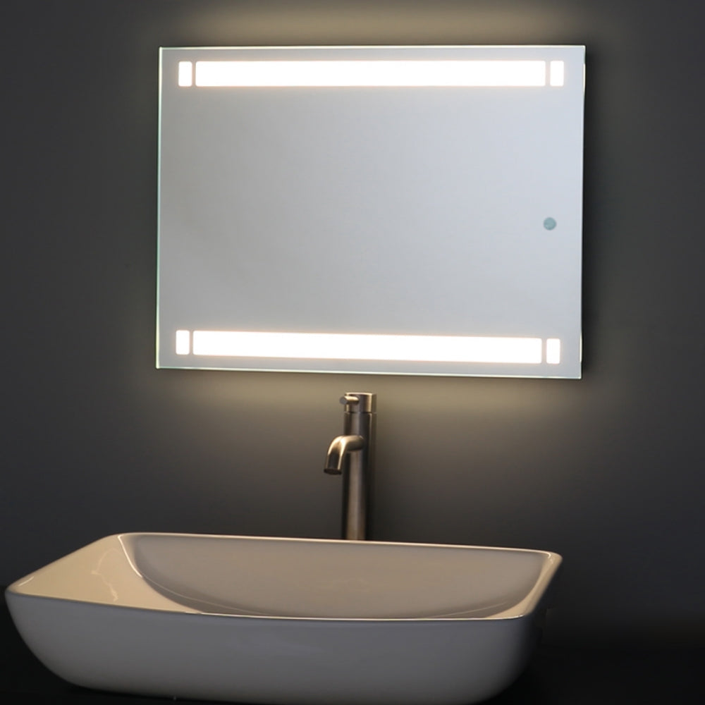 
                      
                        ミラーライト 450×600サイズ  洗面鏡  鏡面スイッチ付き 電球色 白色 MBK010R MBK011R【梱包140サイズ】
                      
                    