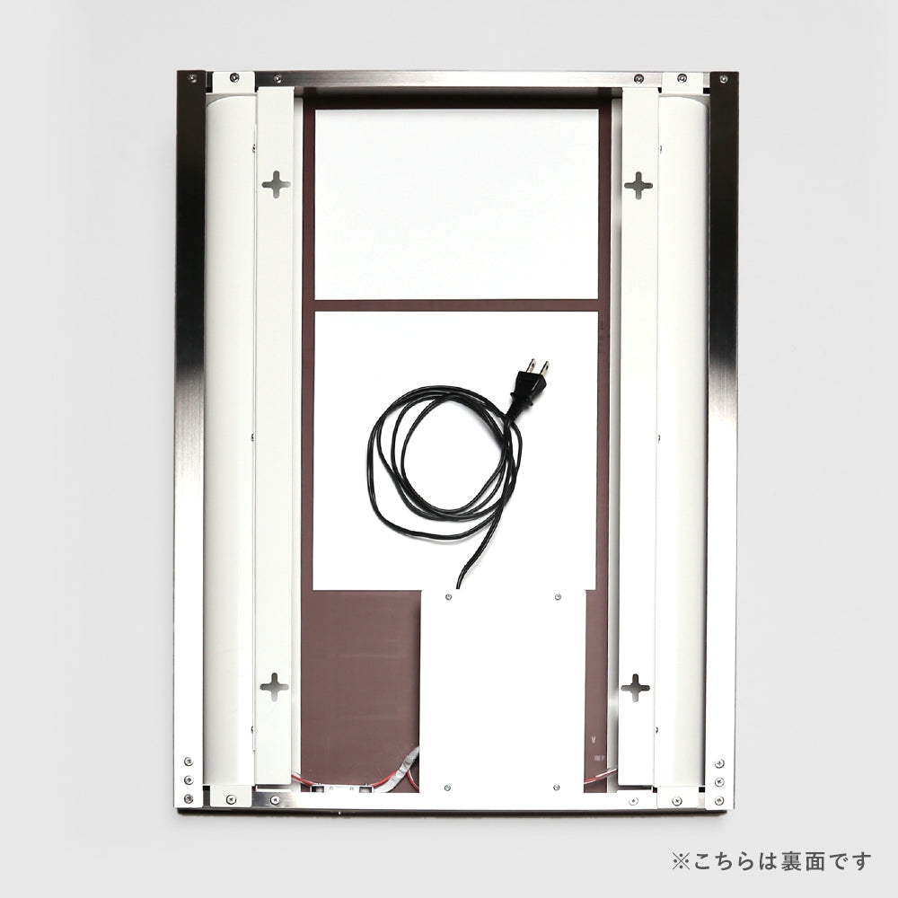 
                      
                        ミラーライト 450×600サイズ  洗面鏡  鏡面スイッチ付き 電球色 白色 MBK010R MBK011R【梱包140サイズ】
                      
                    