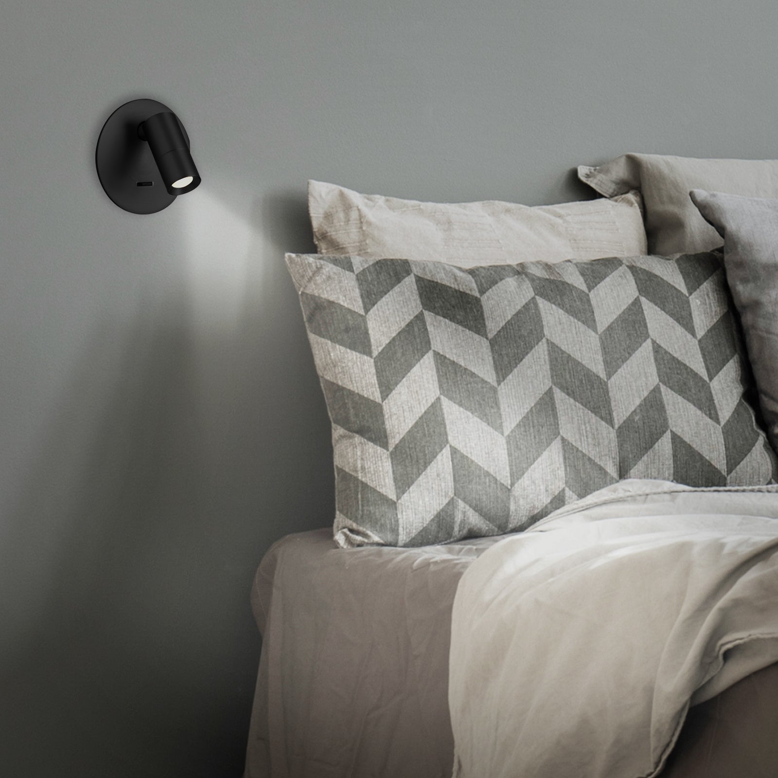 コンパクトリーディングライト 丸型 MBK022 ｜リーディングライト(読書