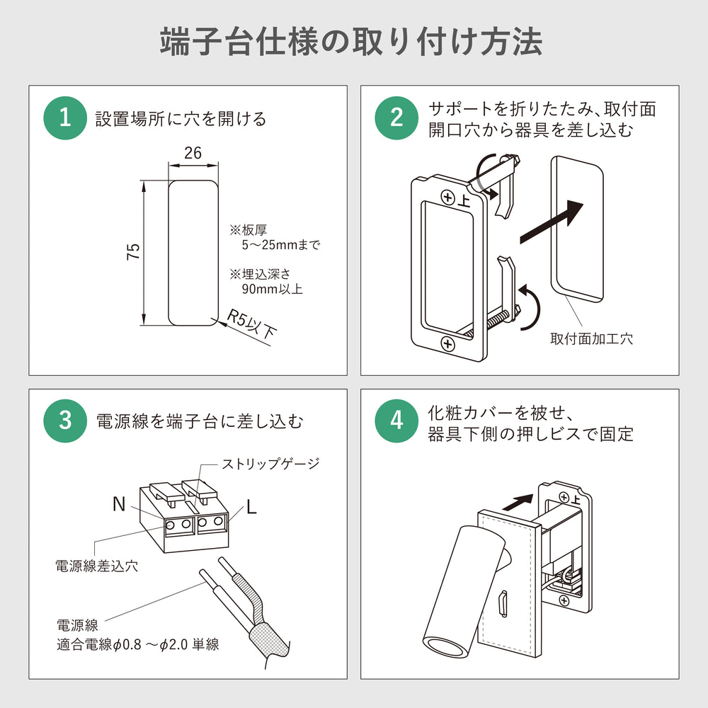 
                      
                        コンパクトリーディングライト 読書灯 MBK048 要施工 壁付照明【梱包60サイズ】
                      
                    