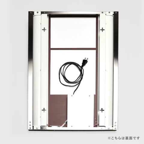 
                      
                        【曇り止めヒーター付き・無し】 ミラーライト 600×900ミリ 鏡正面 近接スイッチ 電球色 白色   MBK012R  MBK013R【梱包200サイズ】
                      
                    