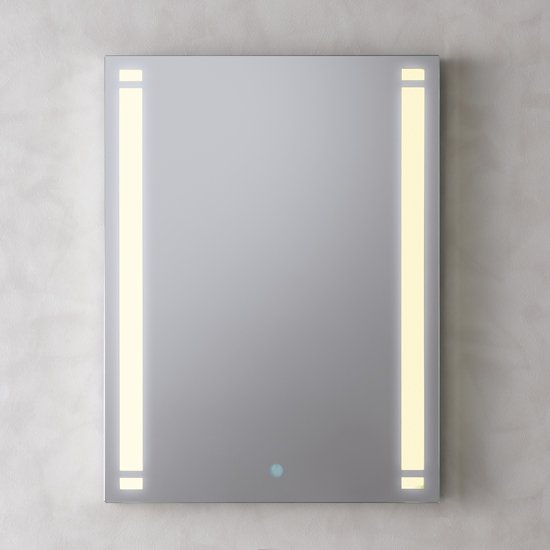 ミラーライト 450×600サイズ  洗面鏡  鏡面スイッチ付き 電球色 白色 MBK010R MBK011R【梱包140サイズ】 画像をギャラリービューアに読み込みます。
