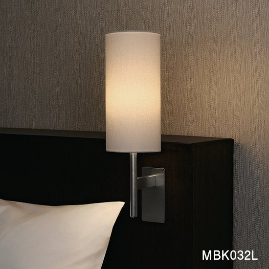 ベッドボードブラケット本体  非調光・調光 セード別売りホテル照明 MBK032 MBK032-DIM【梱包60サイズ】