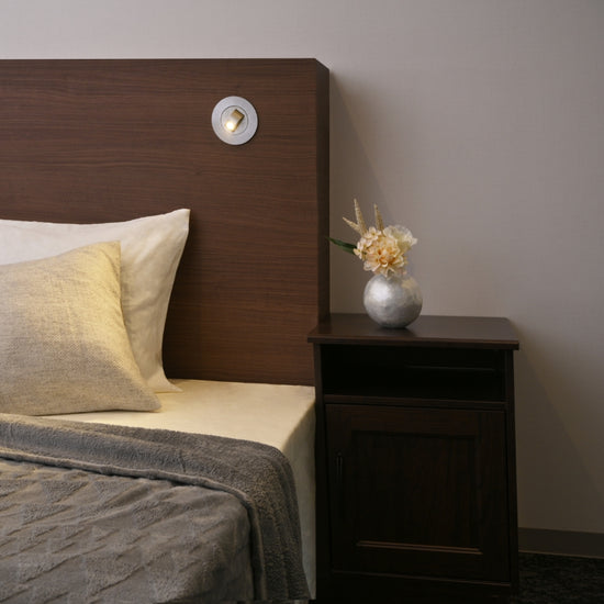 フラット型 読書灯 丸型 ベッド ヘッドボード 寝室照明 ホテル照明 リーディングライト MBK028 画像をギャラリービューアに読み込みます。
