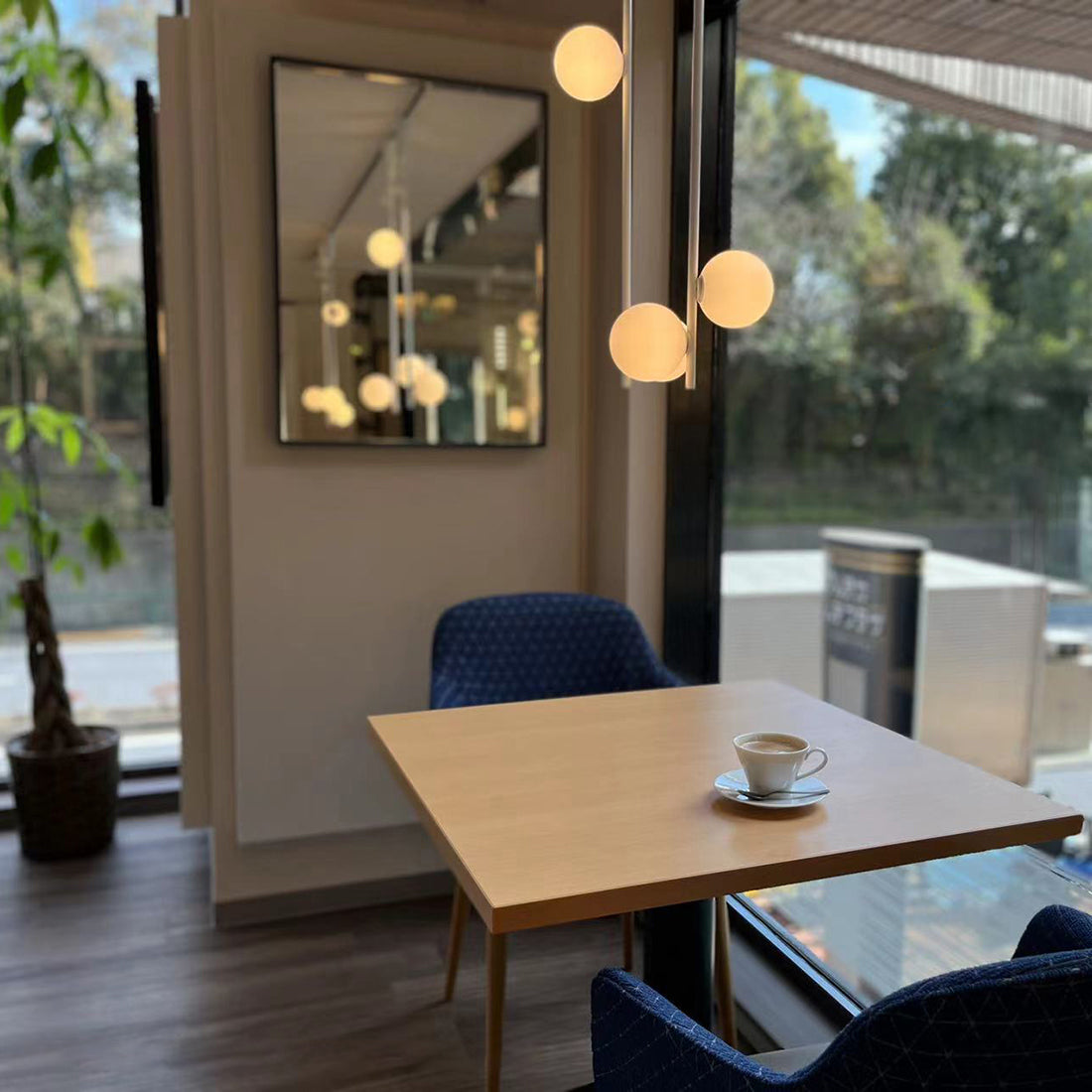 【スフィアシリーズ】 球状グローブ Φ100×2ペンダントライト MPN035-2 MPN035D-2